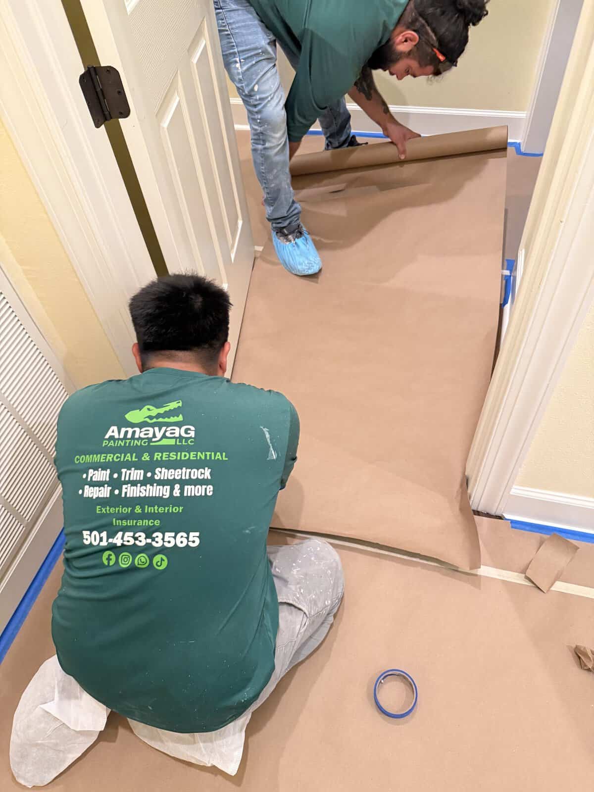 Amaya G Painting Rolling Accent Wall Scaled